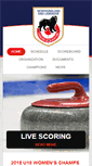 Mobile Screenshot of curlingnl.ca